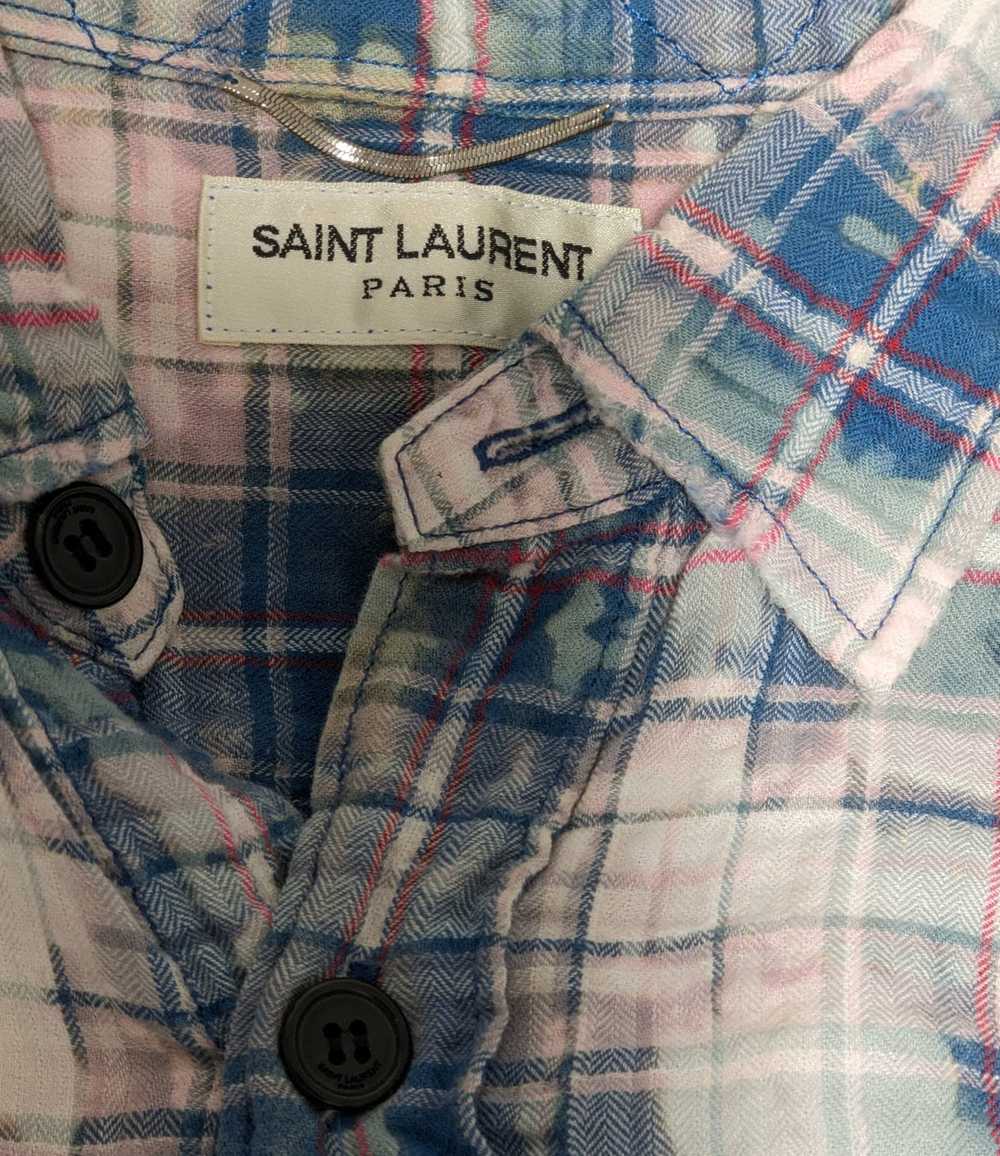Hedi Slimane × Saint Laurent Paris SLP SS16 bleac… - image 3