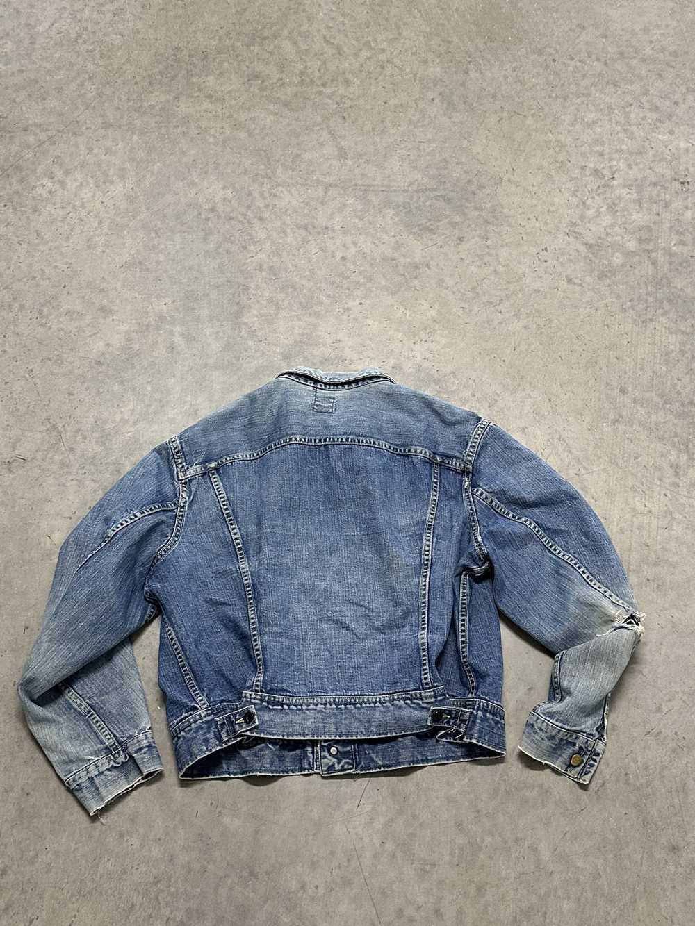 Lee × Streetwear × Vintage 70s Lee Denim Jacket - image 2