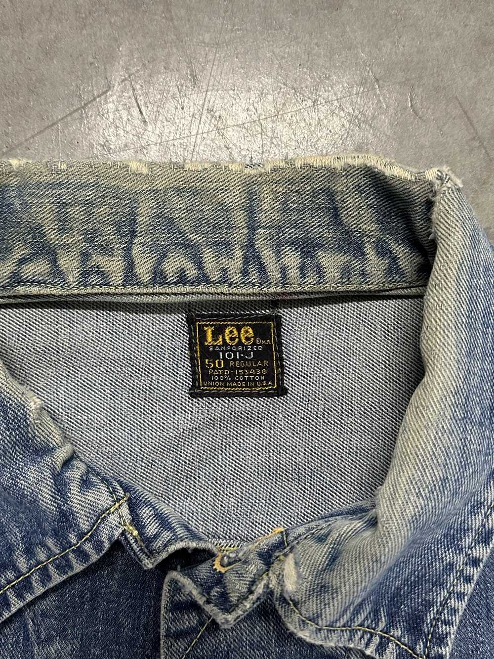Lee × Streetwear × Vintage 70s Lee Denim Jacket - image 3