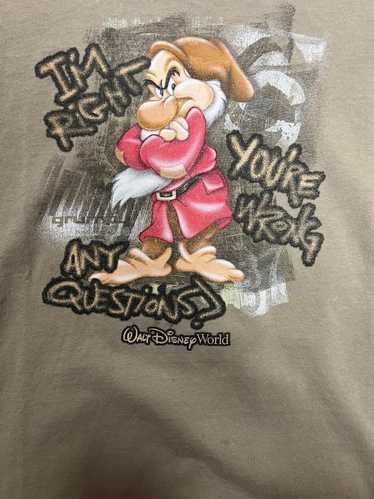 Disney × Vintage Vintage Walt Disney World Grumpy 