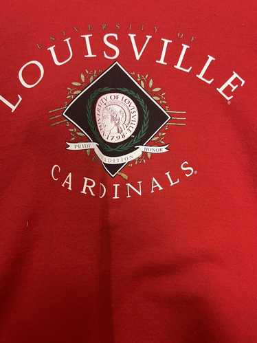 Sports / College Vintage NFL Louisville Cardinals Sweatshirt 1988s Size Large Made in USA