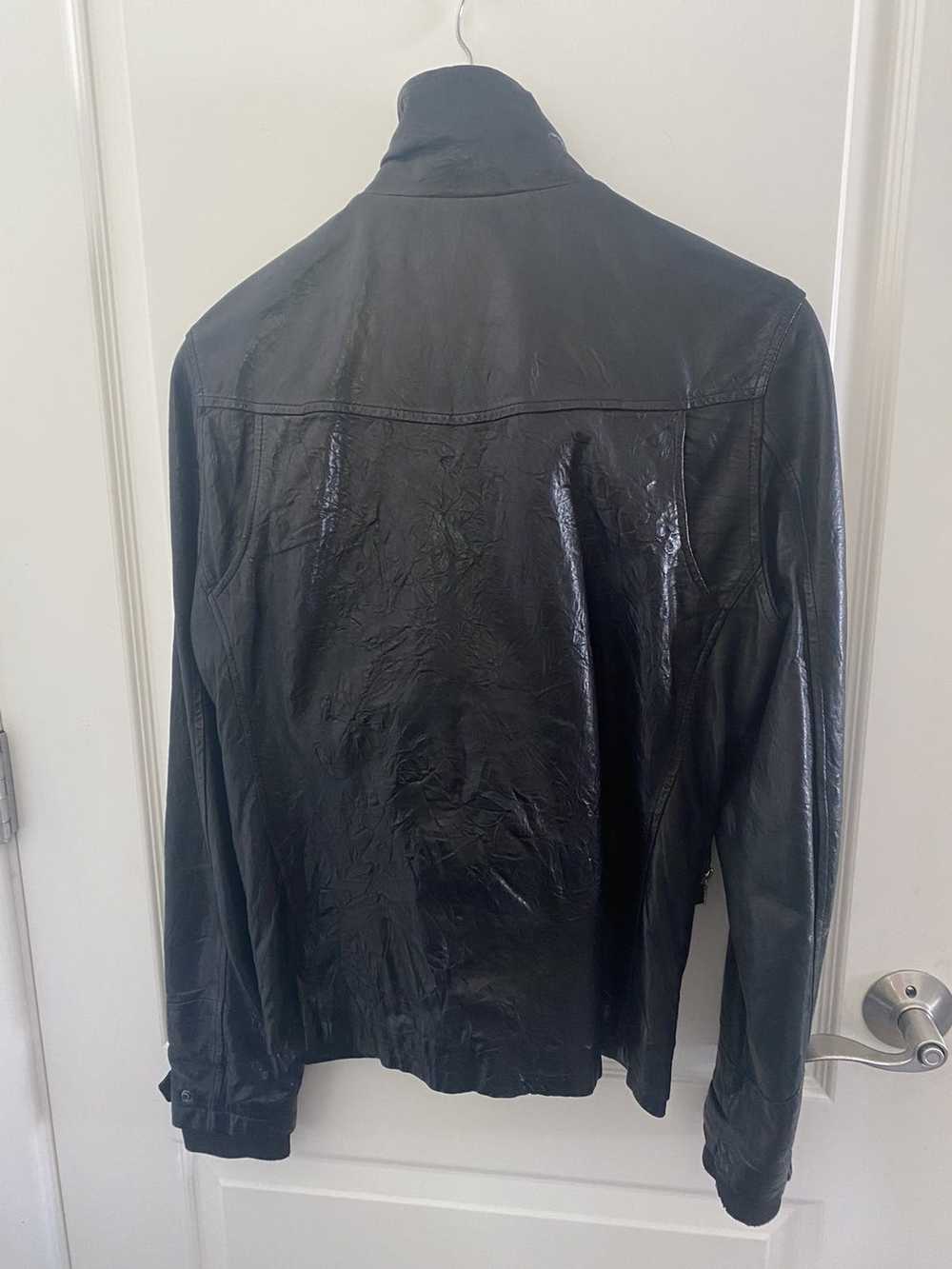Japanese Brand Trick or Treat Black Leather Jacket - image 4