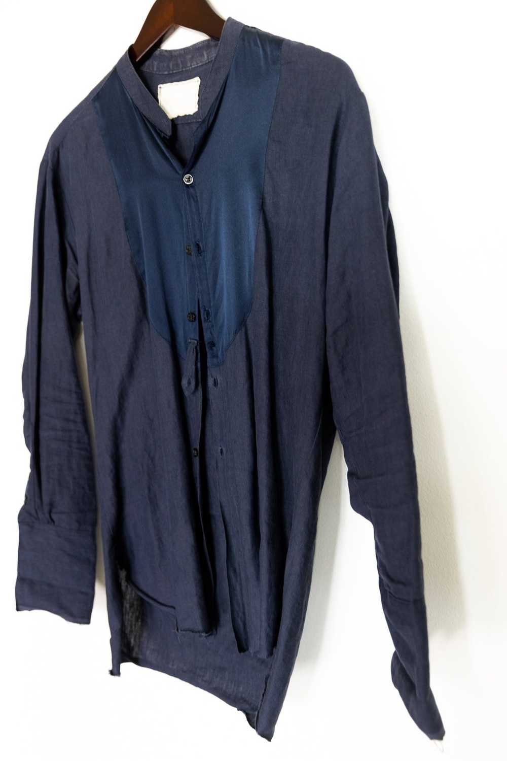 Greg Lauren "The studio shirt with silk bib" - image 3