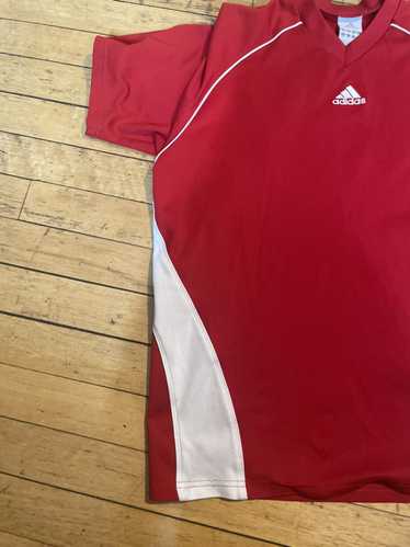 Adidas × Vintage red adidas jersey