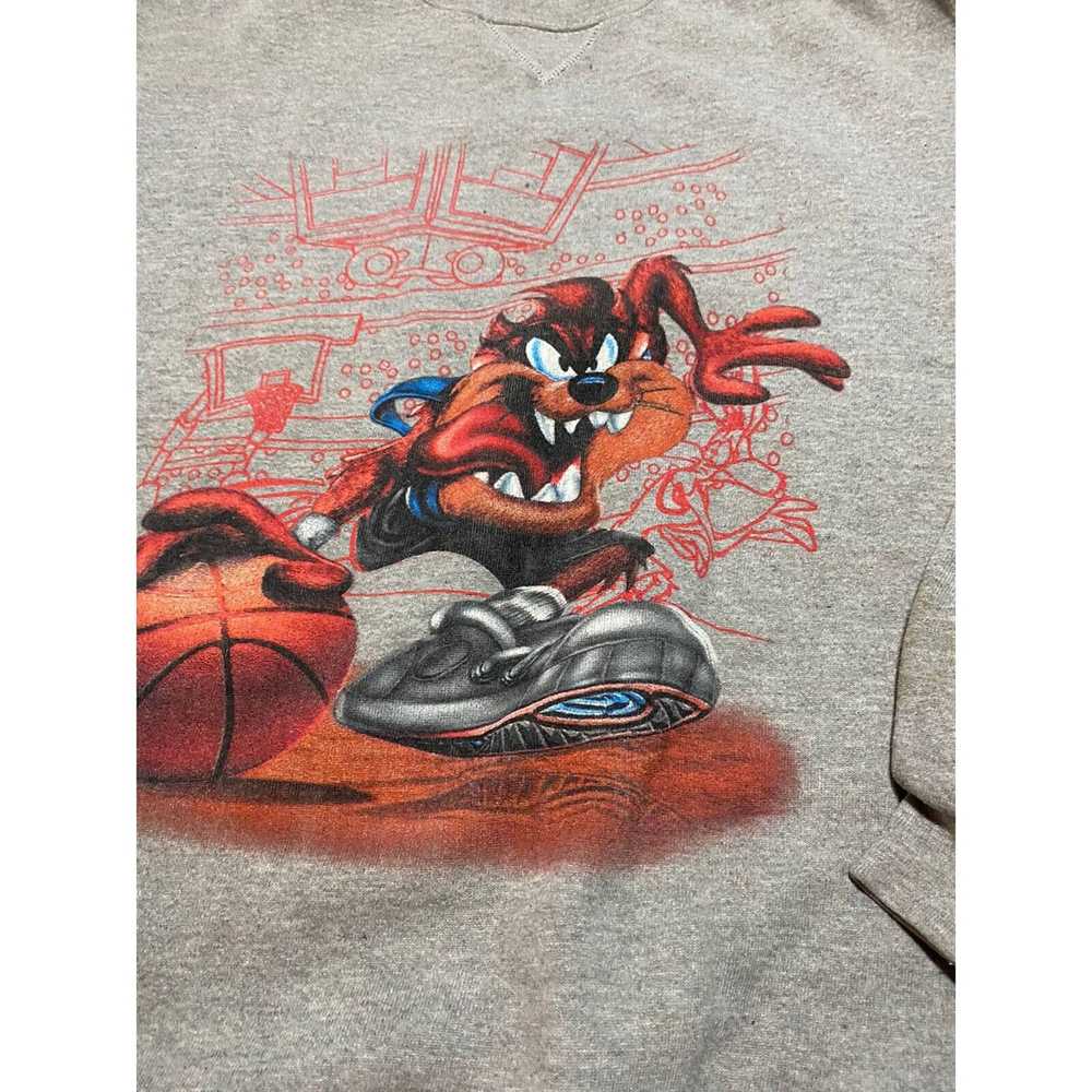 Vintage VTG Tasmanian Devil Basketball Looney Tun… - image 4