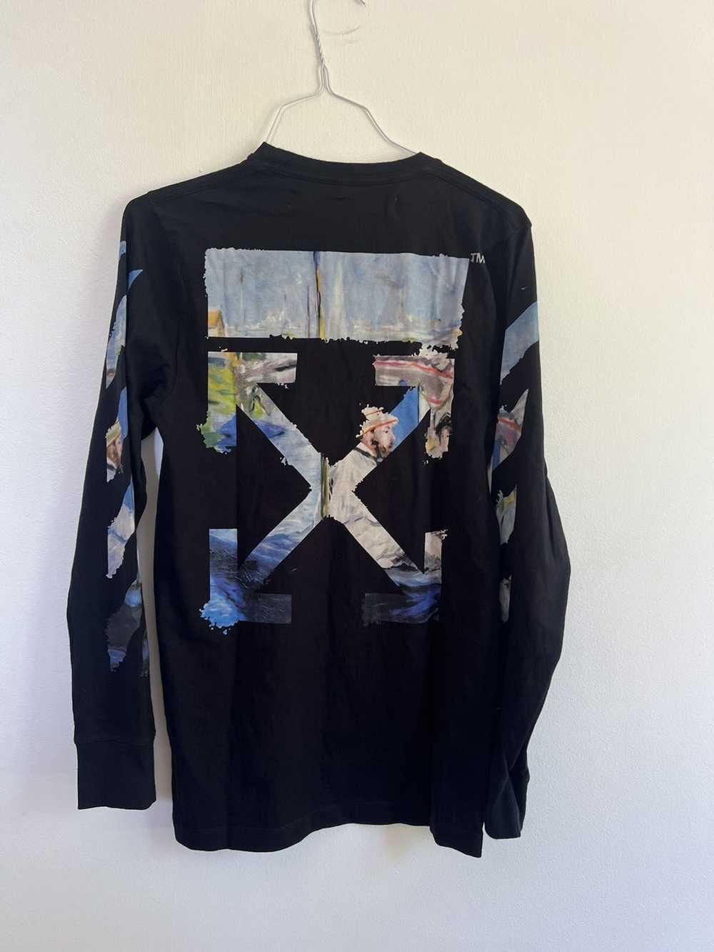 Off-White Off white oil paint long sleeve TEE - image 1