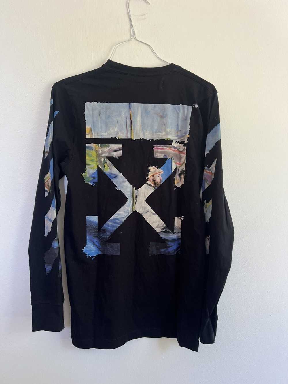 Off-White Off white oil paint long sleeve TEE - image 4