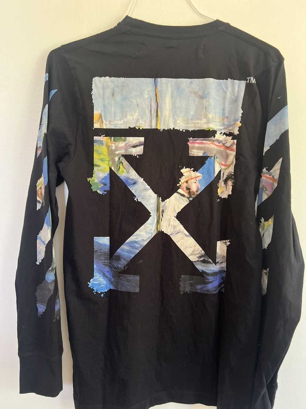 Off-White Off white oil paint long sleeve TEE - image 6