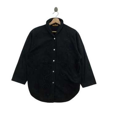 Lancel × Vintage Vintage LANCEL Paris Shirt Butto… - image 1