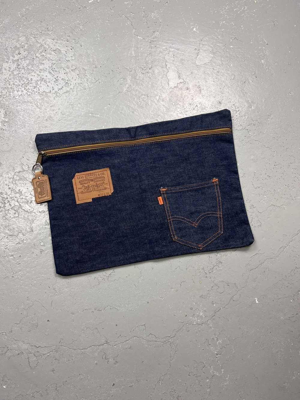 Levi's × Vintage 80's Levis Orange Tab Clutch - image 1