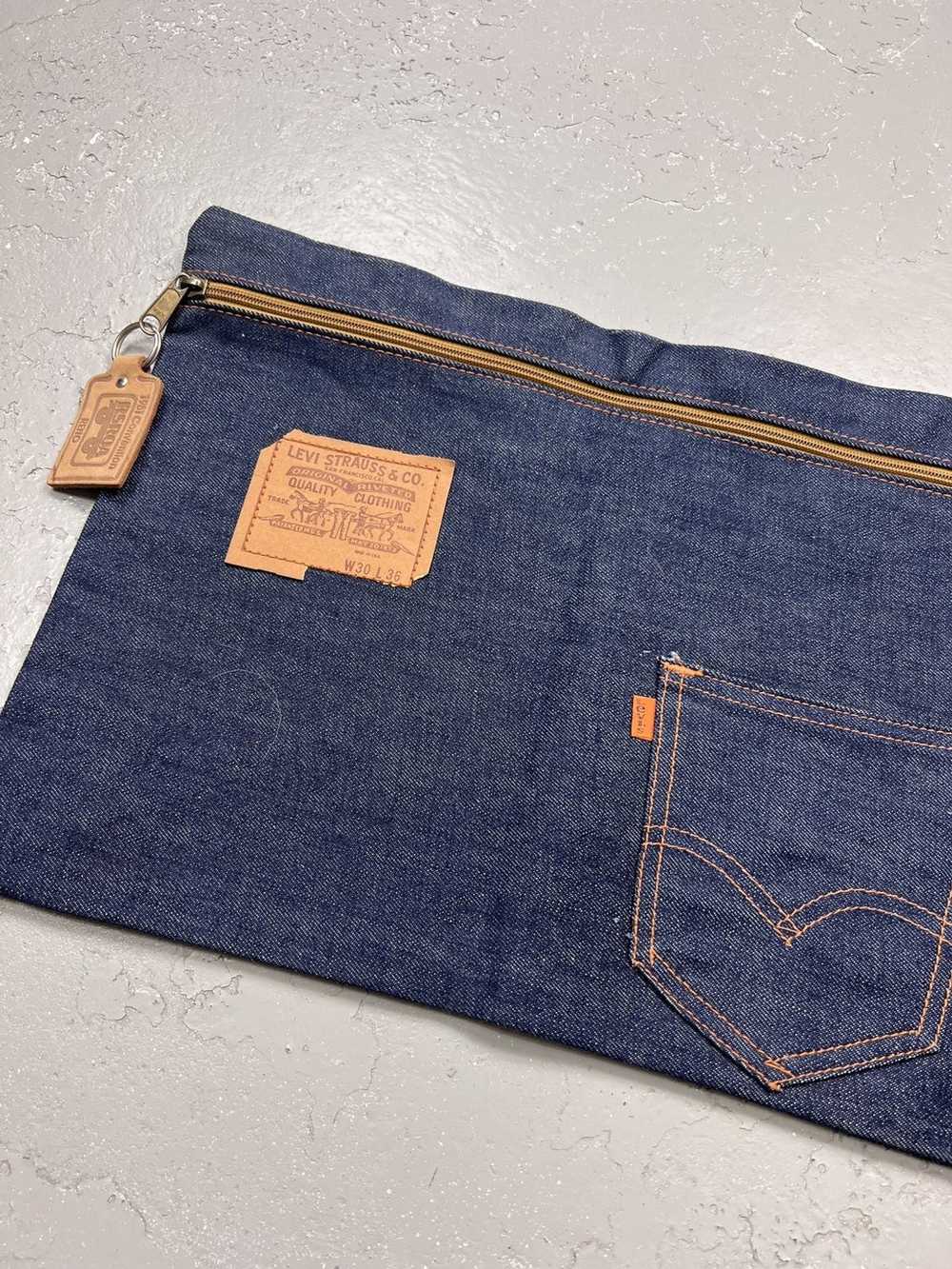 Levi's × Vintage 80's Levis Orange Tab Clutch - image 4