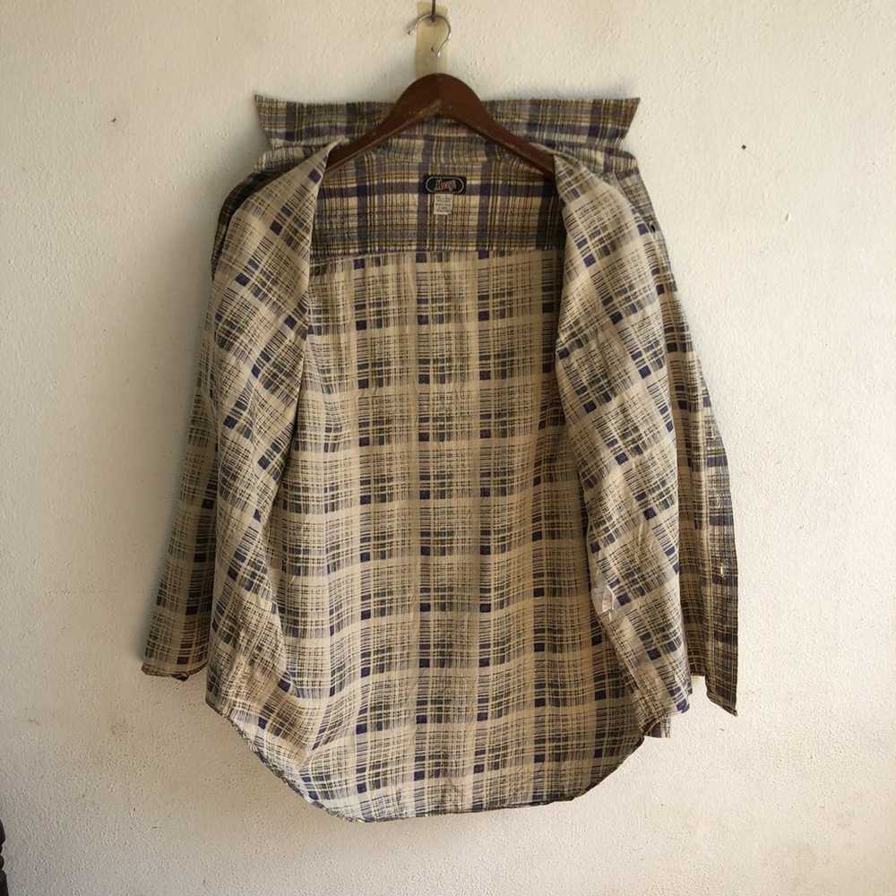 Flannel × Japanese Brand MACEYE button up flannel - image 3