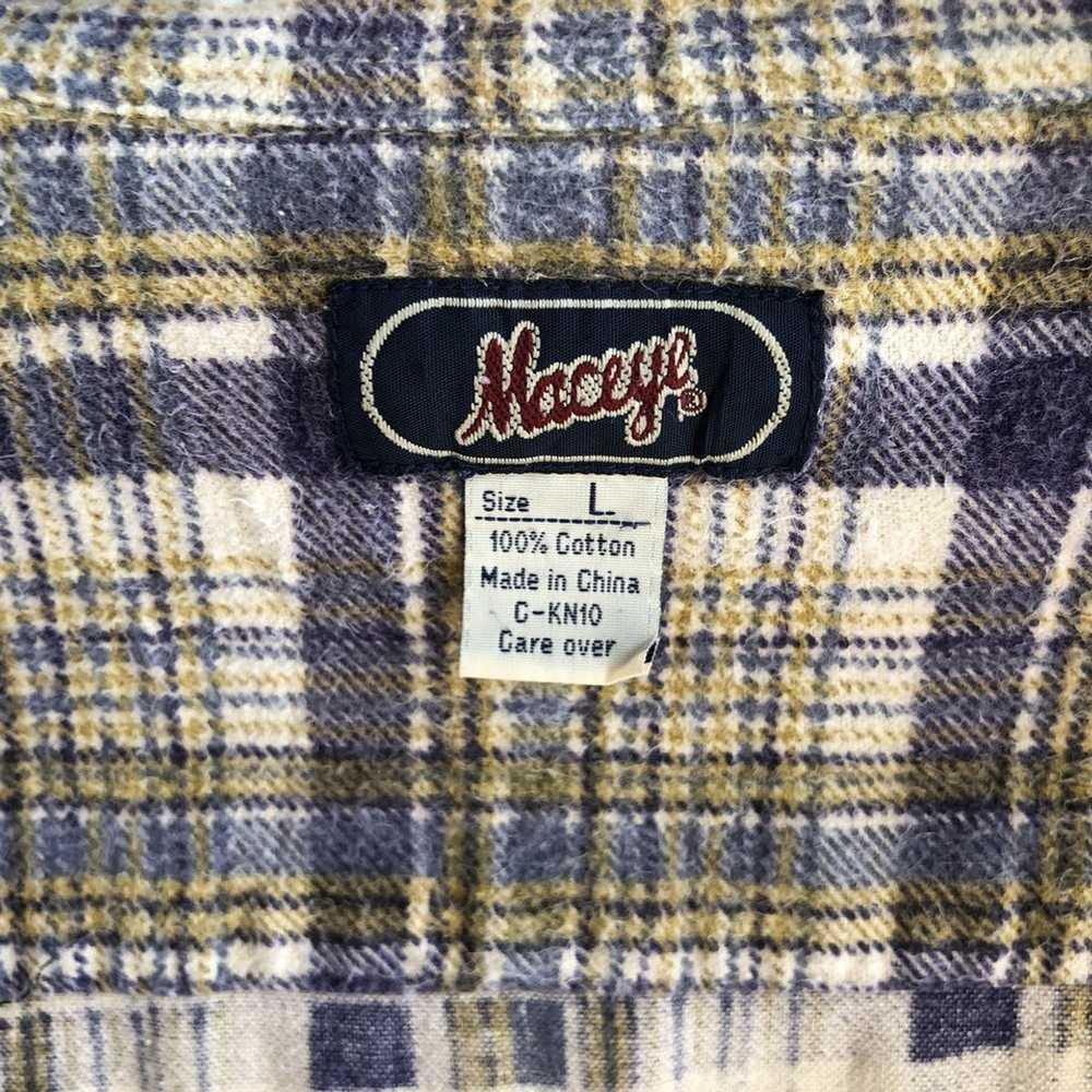 Flannel × Japanese Brand MACEYE button up flannel - image 7