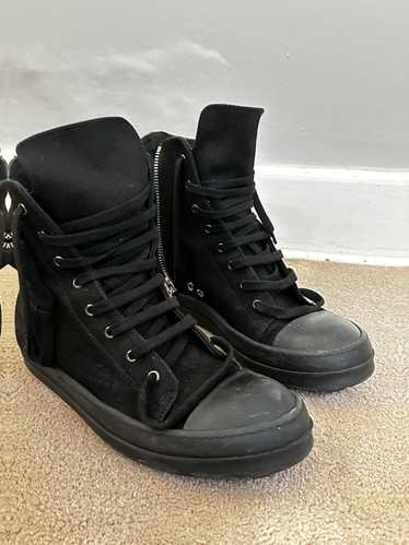 Rick Owens High Top Lace-Up Ramones Sneakers – Acroera