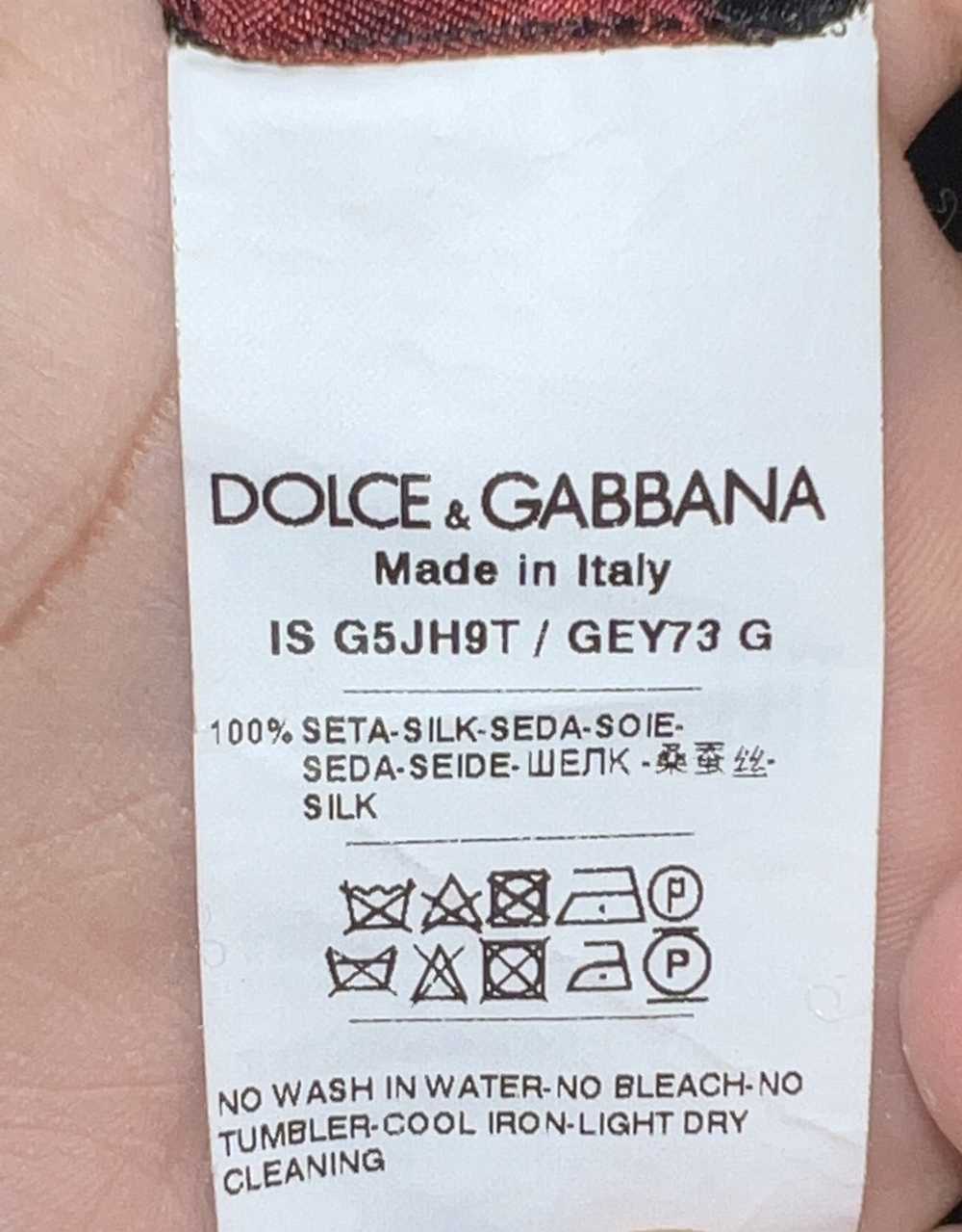 Shop Dolce & Gabbana 2023-24FW Silk jacquard polo-shirt with dg