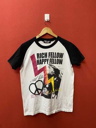 CDJapan : Dna Rose Black Punk Big Long Sleeve Shirt (F) SB02074-105 SEX POT  ReVeNGe APPAREL