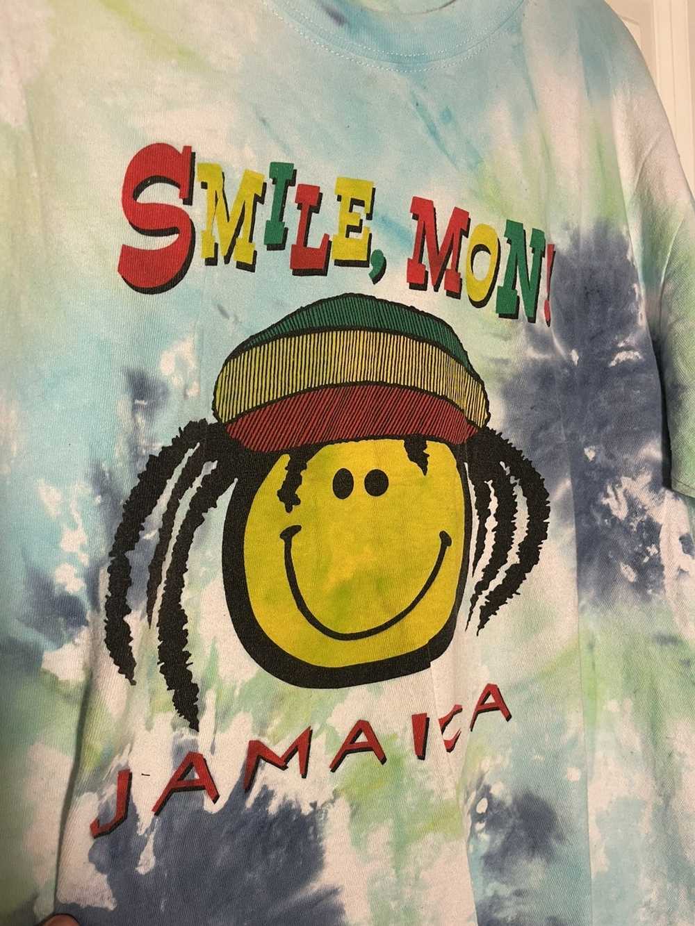 Bob Marley × Vintage VTG Jamaica T-Shirt "Smile M… - image 3