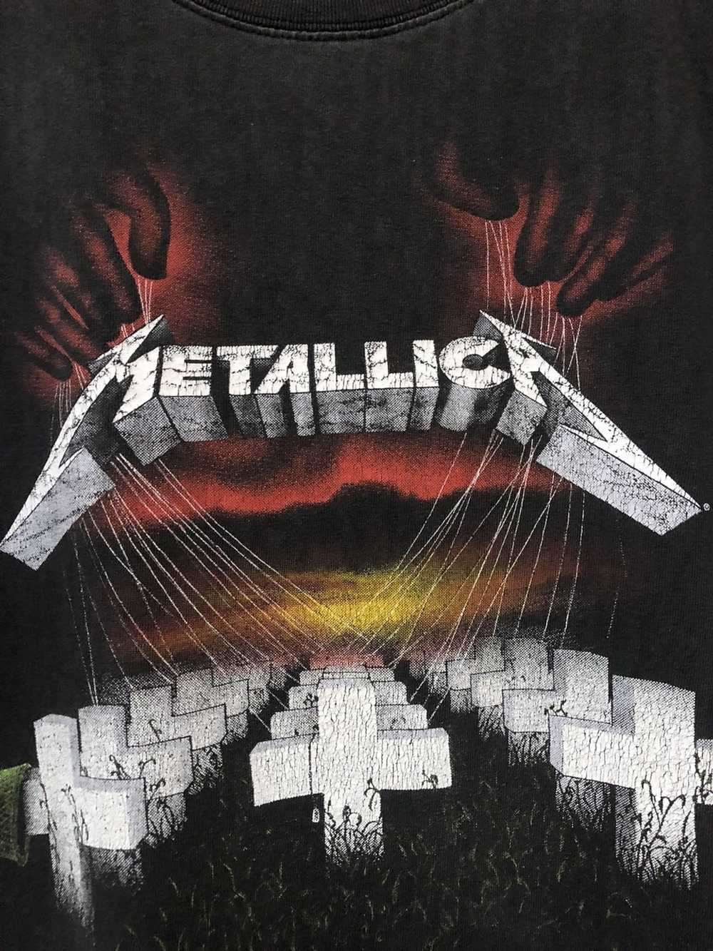 Band Tees × Metallica × Vintage Vintage Metallica… - image 3