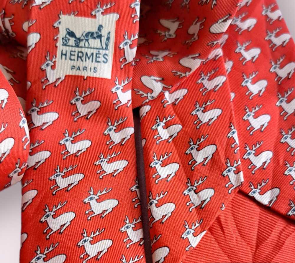 Hermes × Luxury Vintage Hermes 800MA Tie - image 6