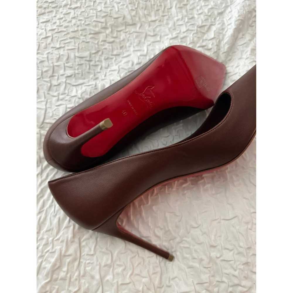 Christian Louboutin So Kate leather heels - image 3