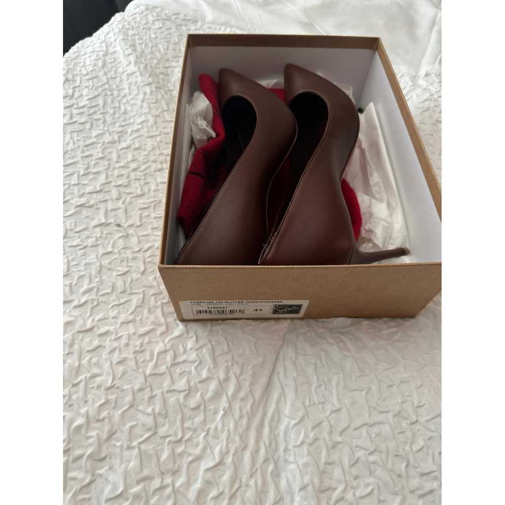 Christian Louboutin So Kate leather heels - image 7
