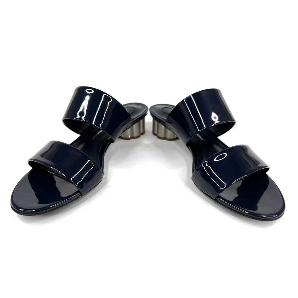 Salvatore Ferragamo Patent leather mules - image 2