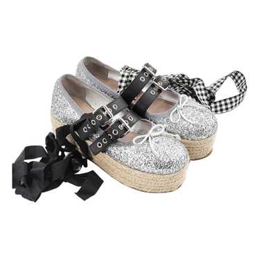 Miu Miu Glitter ballet flats - image 1