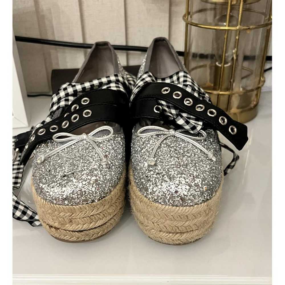 Miu Miu Glitter ballet flats - image 8