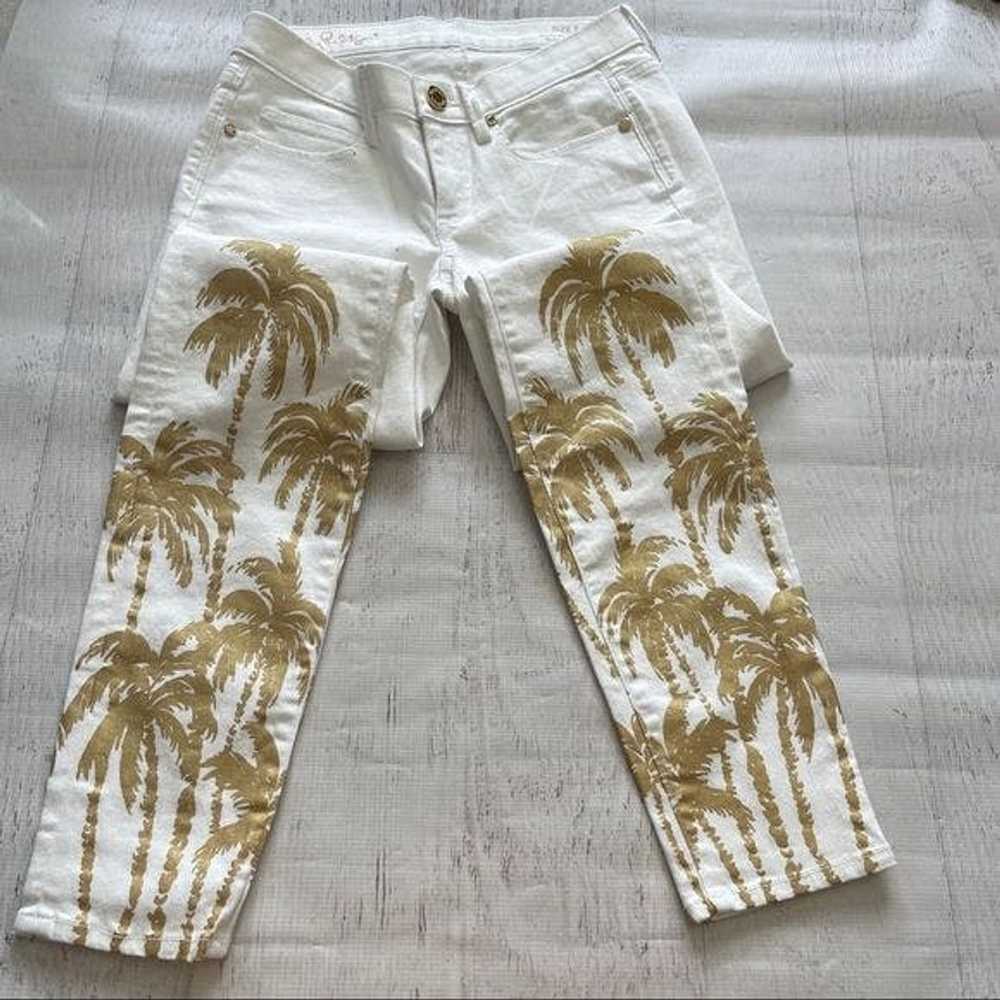 Other Lilly Pulitzer south ocean skinny jean in m… - image 6