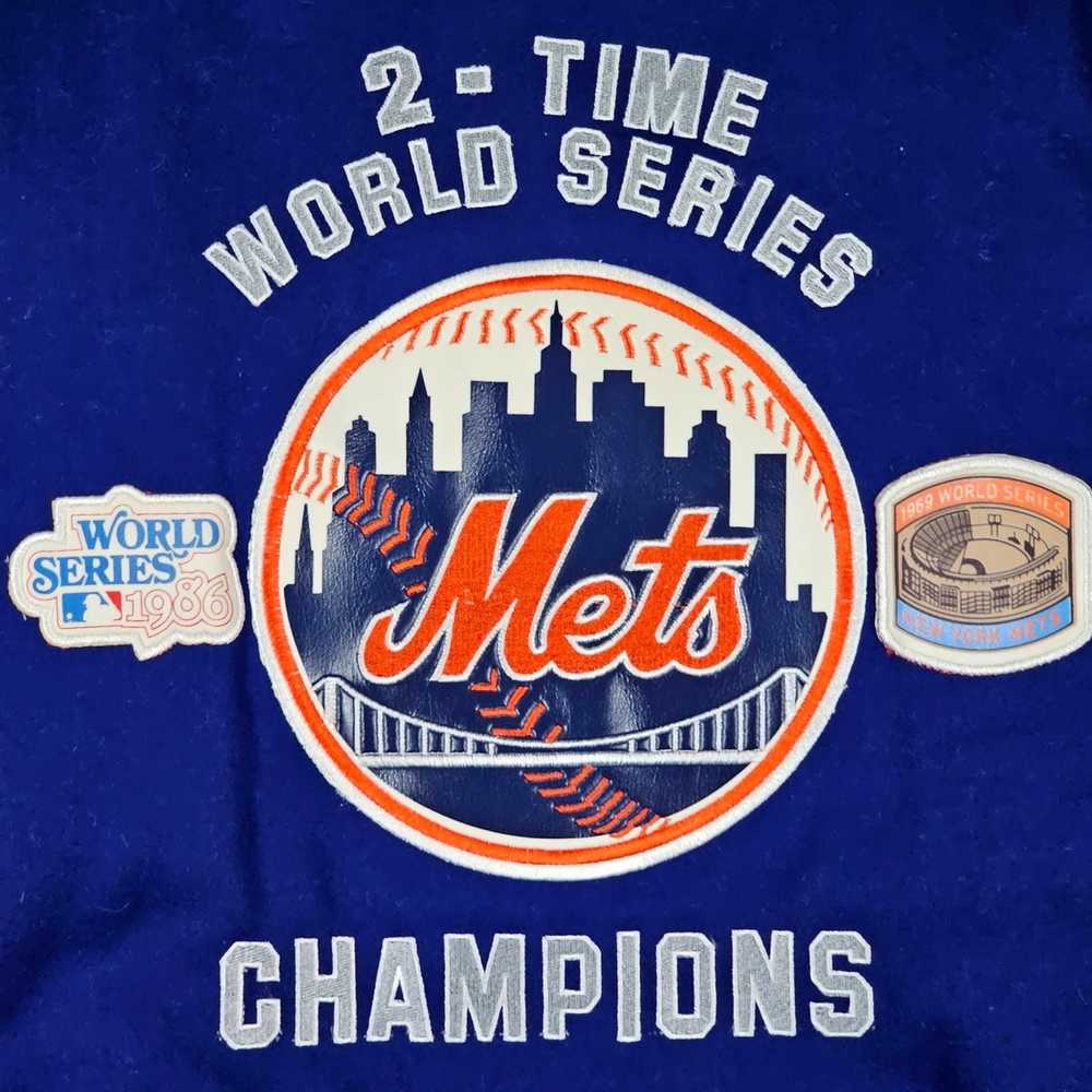 G Iii × MLB New York Mets World Series Bomber Var… - image 10