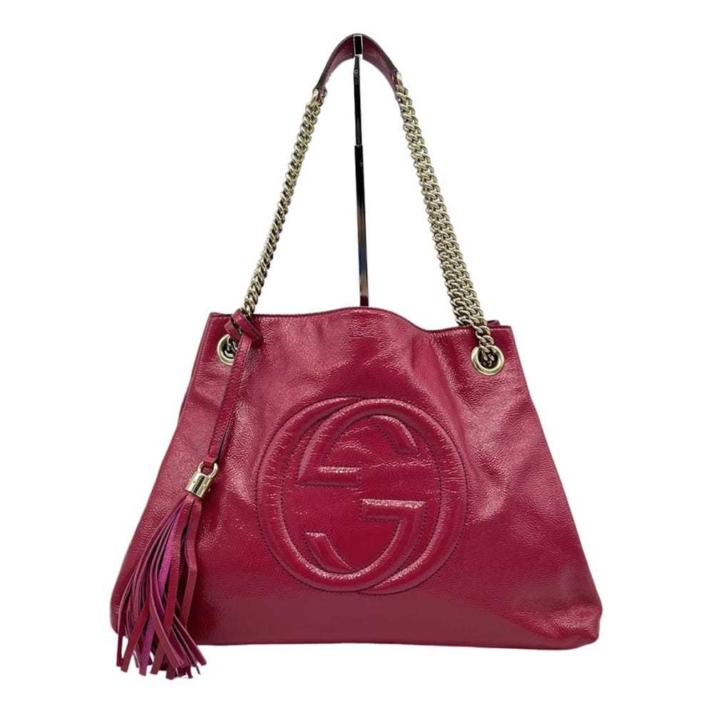 Gucci Soho patent leather tote - image 1