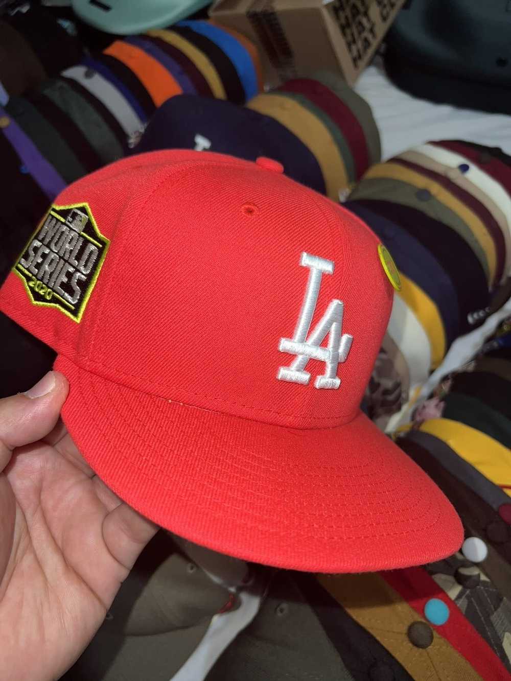 UNDEFEATED X LA DODGERS WORLD CHAMPIONS NEW ERA 59FIFTY FITTED