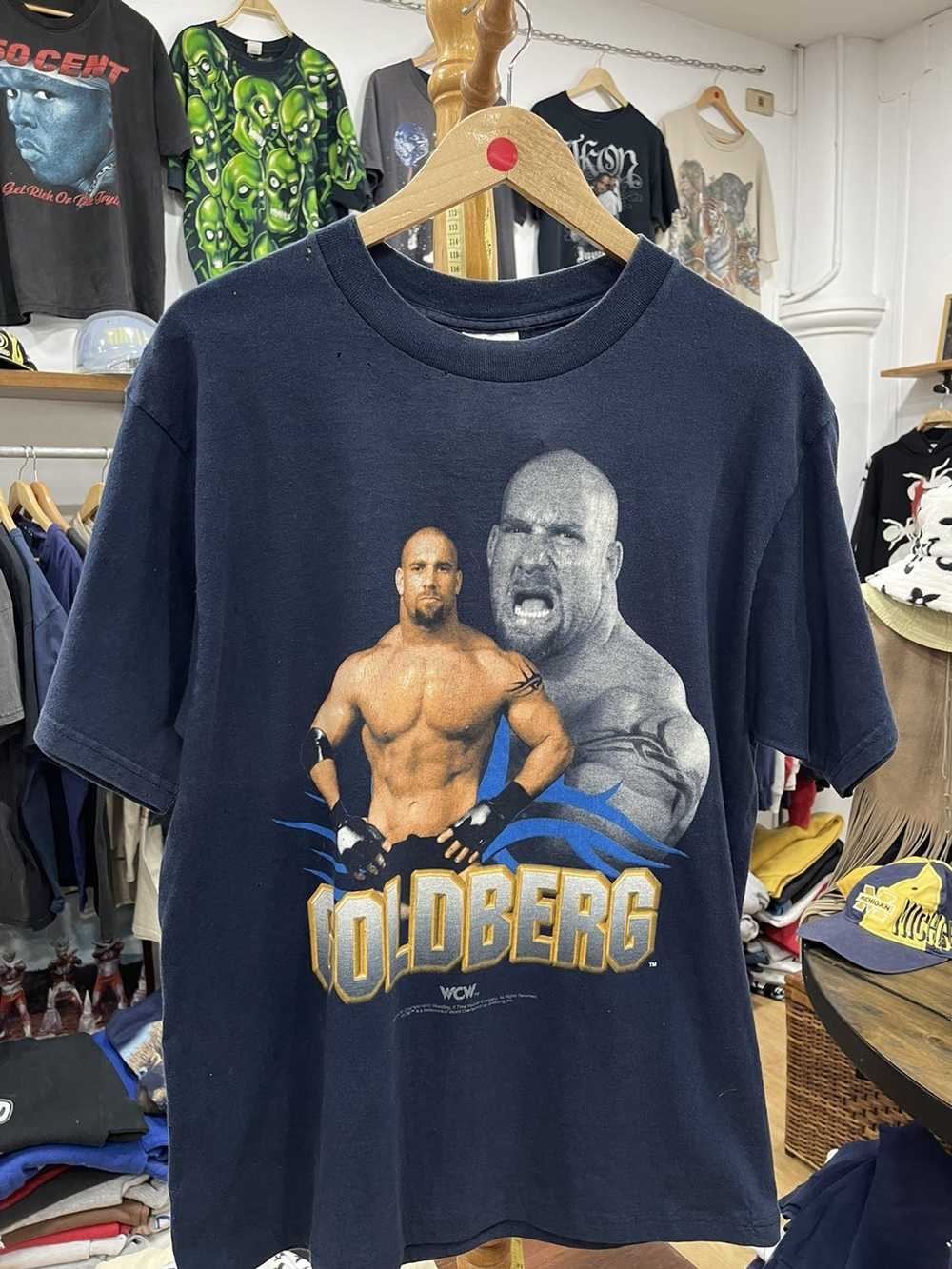 Tultex Vintage Wcw Nwo VINTAGE WCW GOLDBERG TEE S Gem