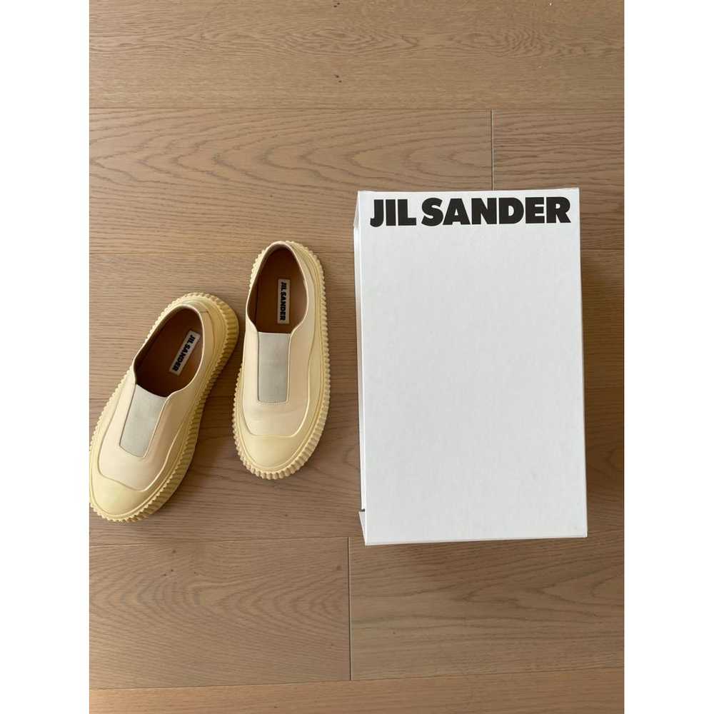 Jil Sander Leather trainers - image 2