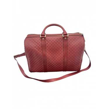 Gucci Boston leather bowling bag - image 1