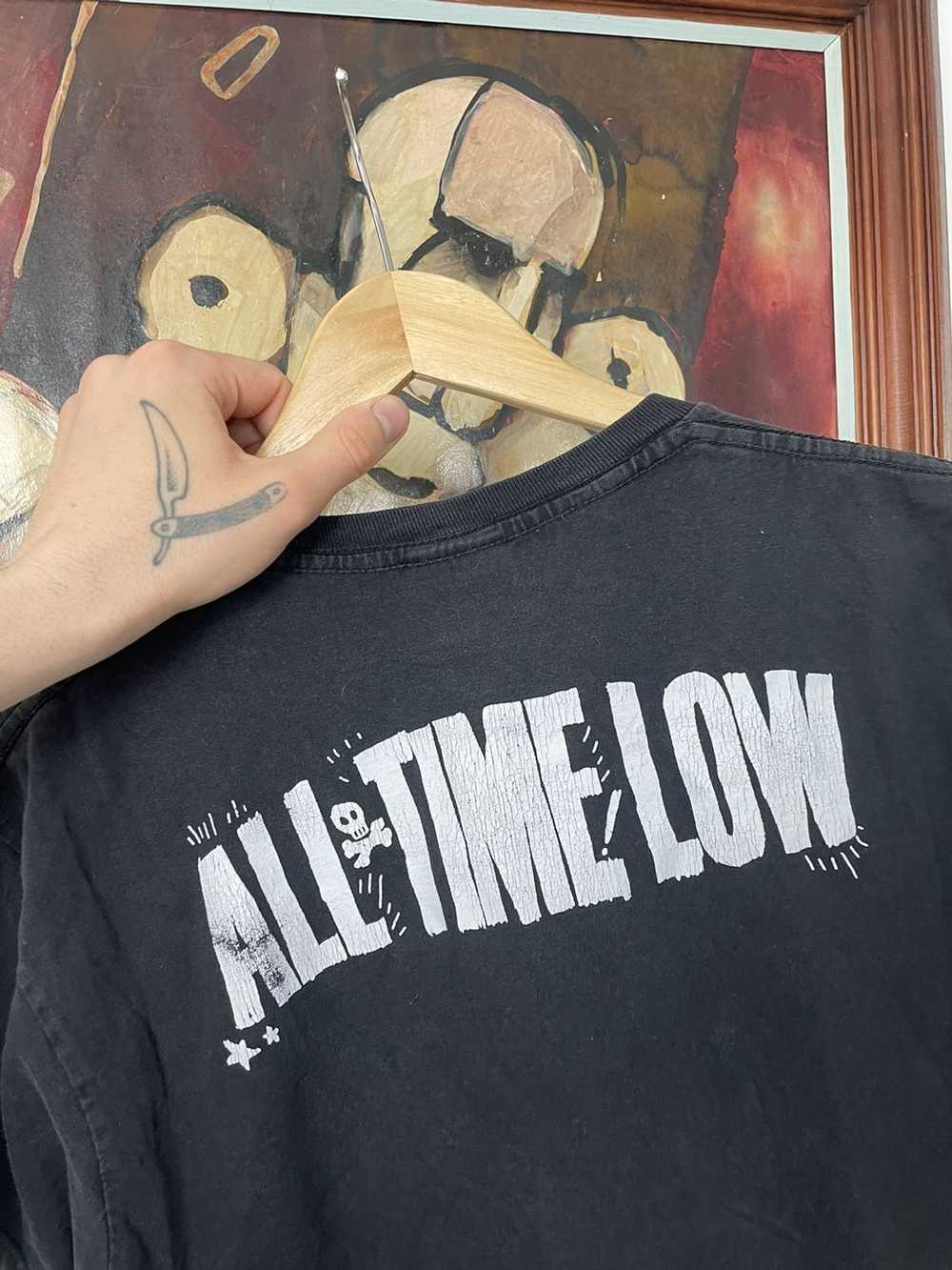 Band Tees × Rock T Shirt × Vintage All time low b… - image 3