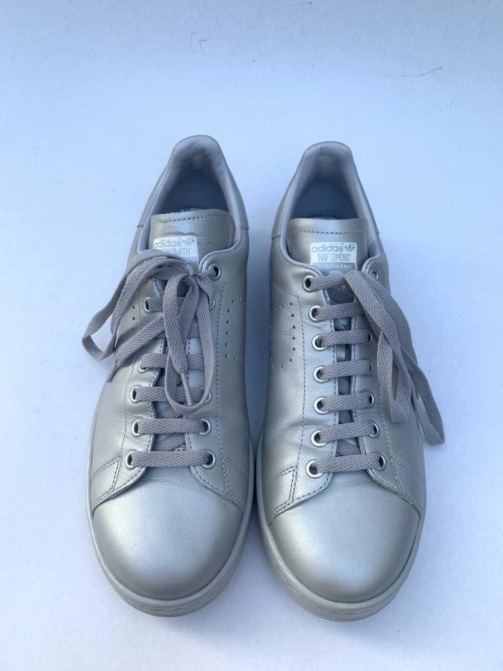 Adidas × Raf Simons Raf Simons x Stan Smith Silve… - image 1