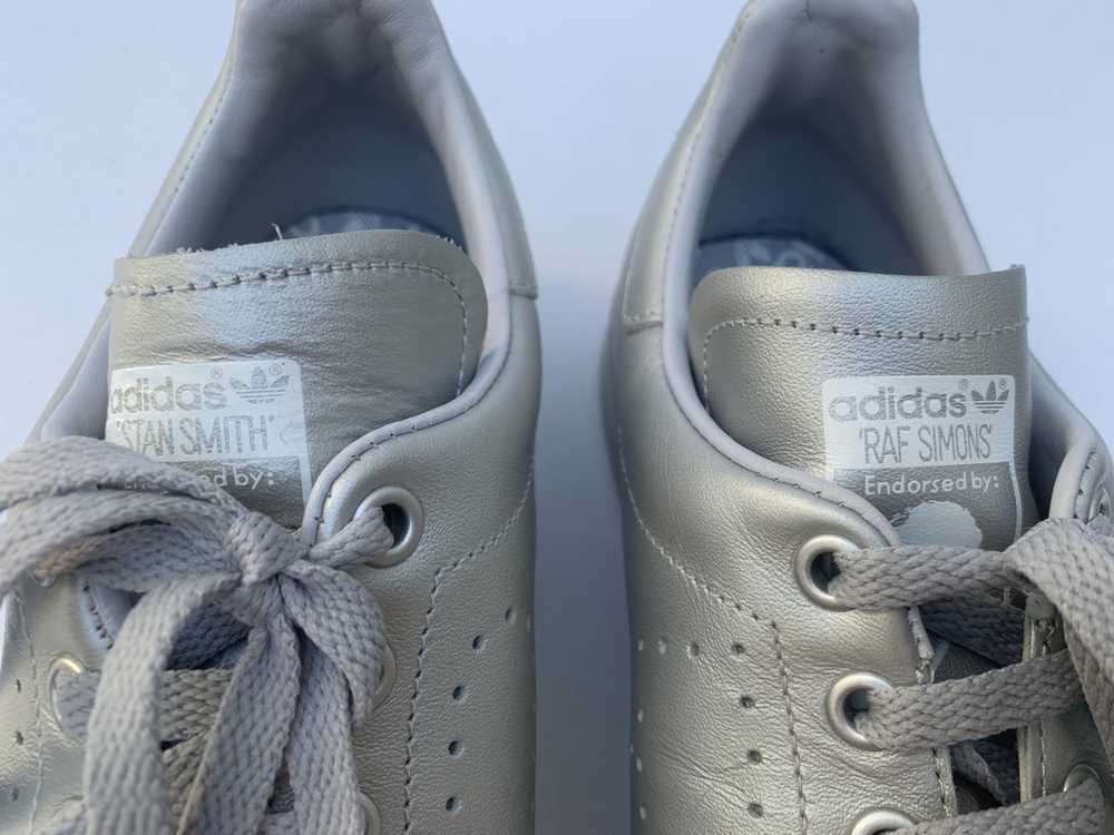 Adidas × Raf Simons Raf Simons x Stan Smith Silve… - image 6