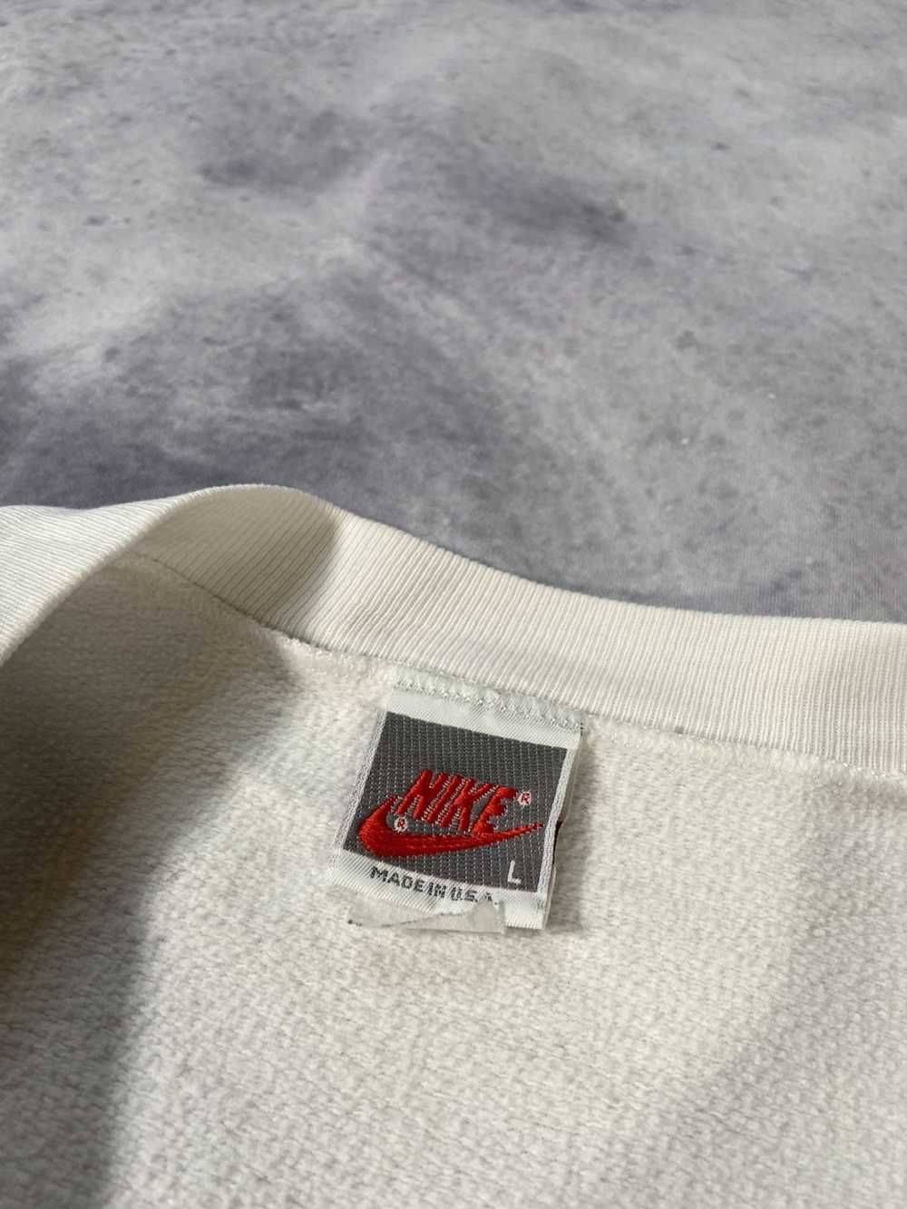 Made In Usa × Nike × Vintage Vintage 90’s White N… - image 4