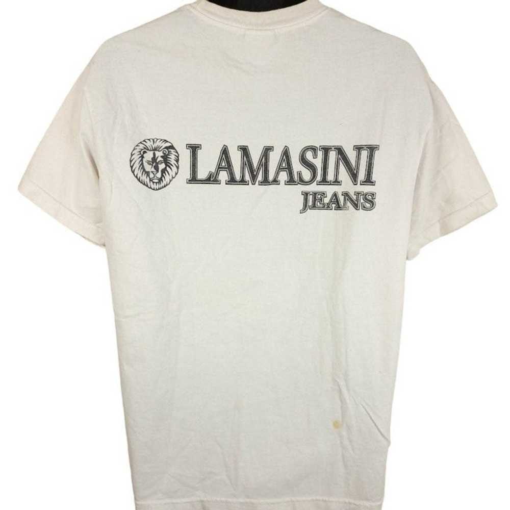 Vintage Lamasini Jeans T Shirt Vintage 90s Y2K Li… - image 1