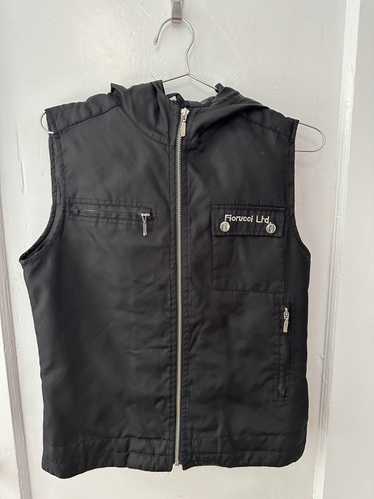 Fiorucci Fiorucci Sleeveless hoodie zipper vest (… - image 1