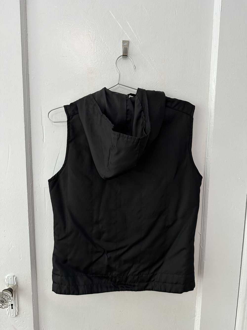 Fiorucci Fiorucci Sleeveless hoodie zipper vest (… - image 2