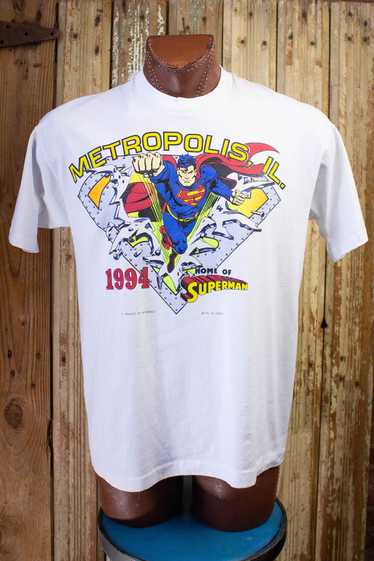 Dc Comics × Vintage Vintage Superman Metropolis Il