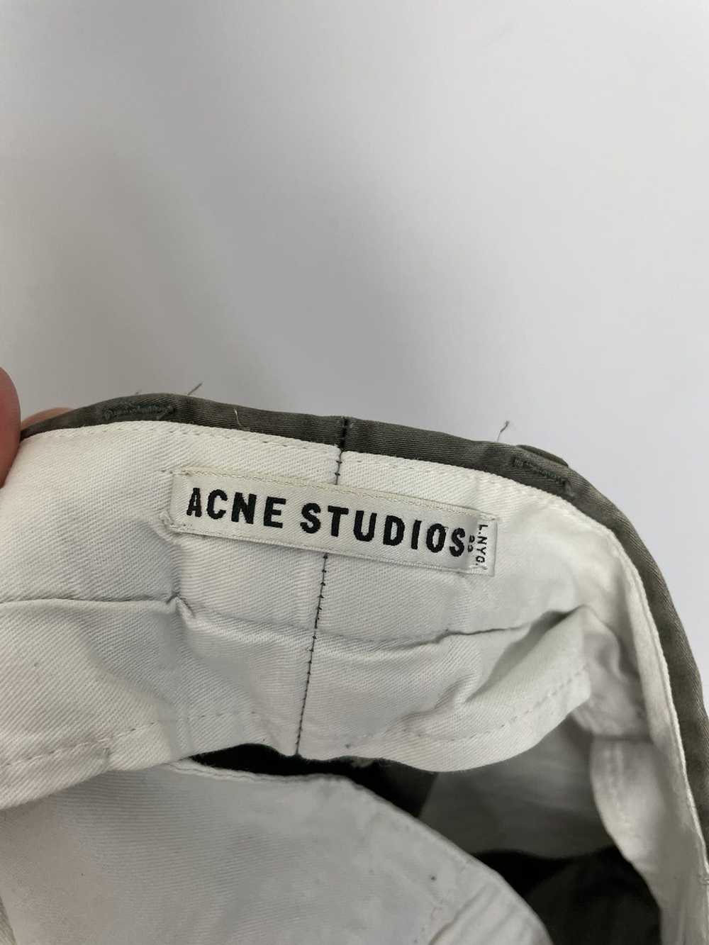 Acne Studios × Designer Acne Studios Olive Slim F… - image 3