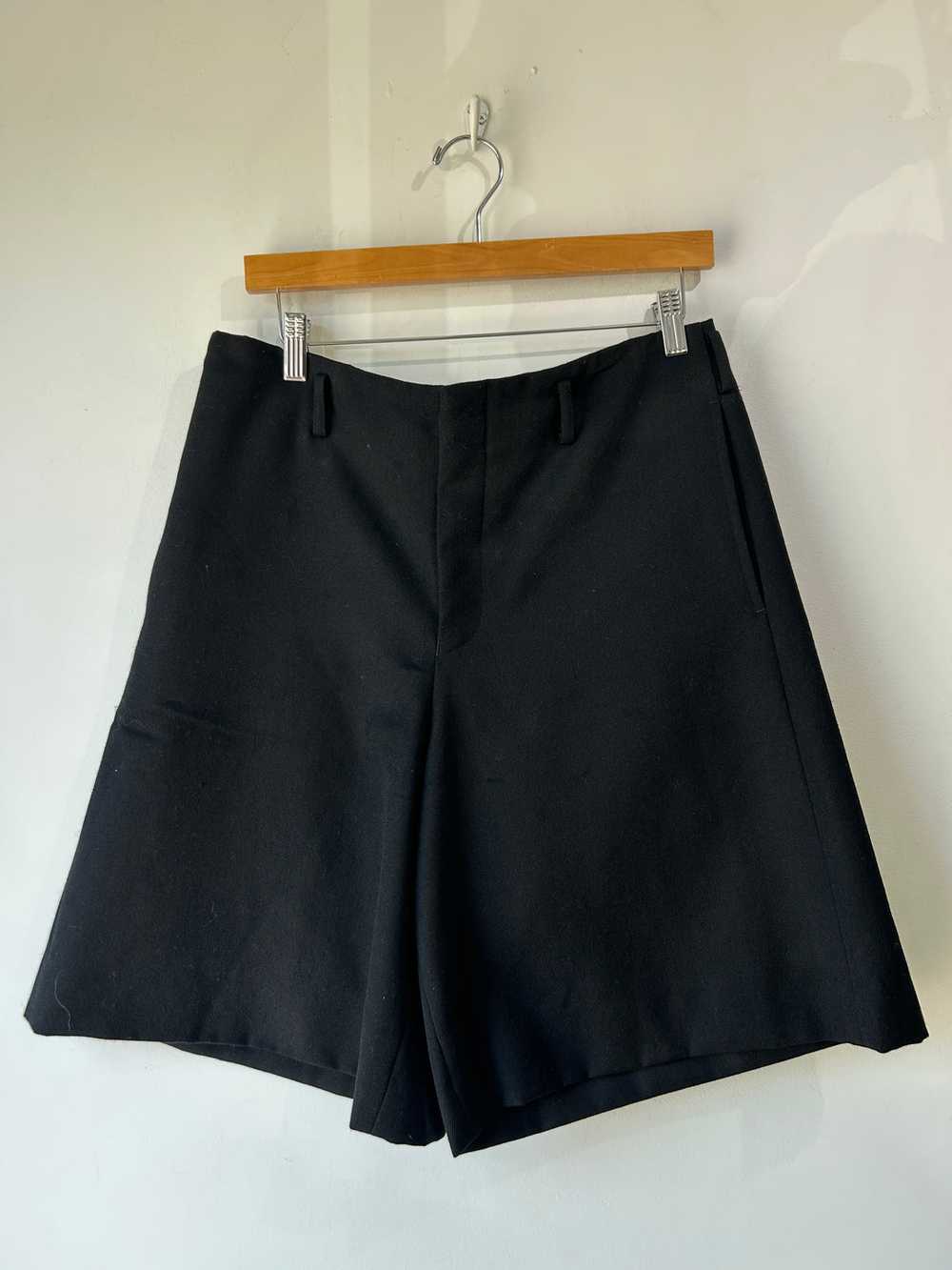 Comme des Garçons Wool Shorts - image 1