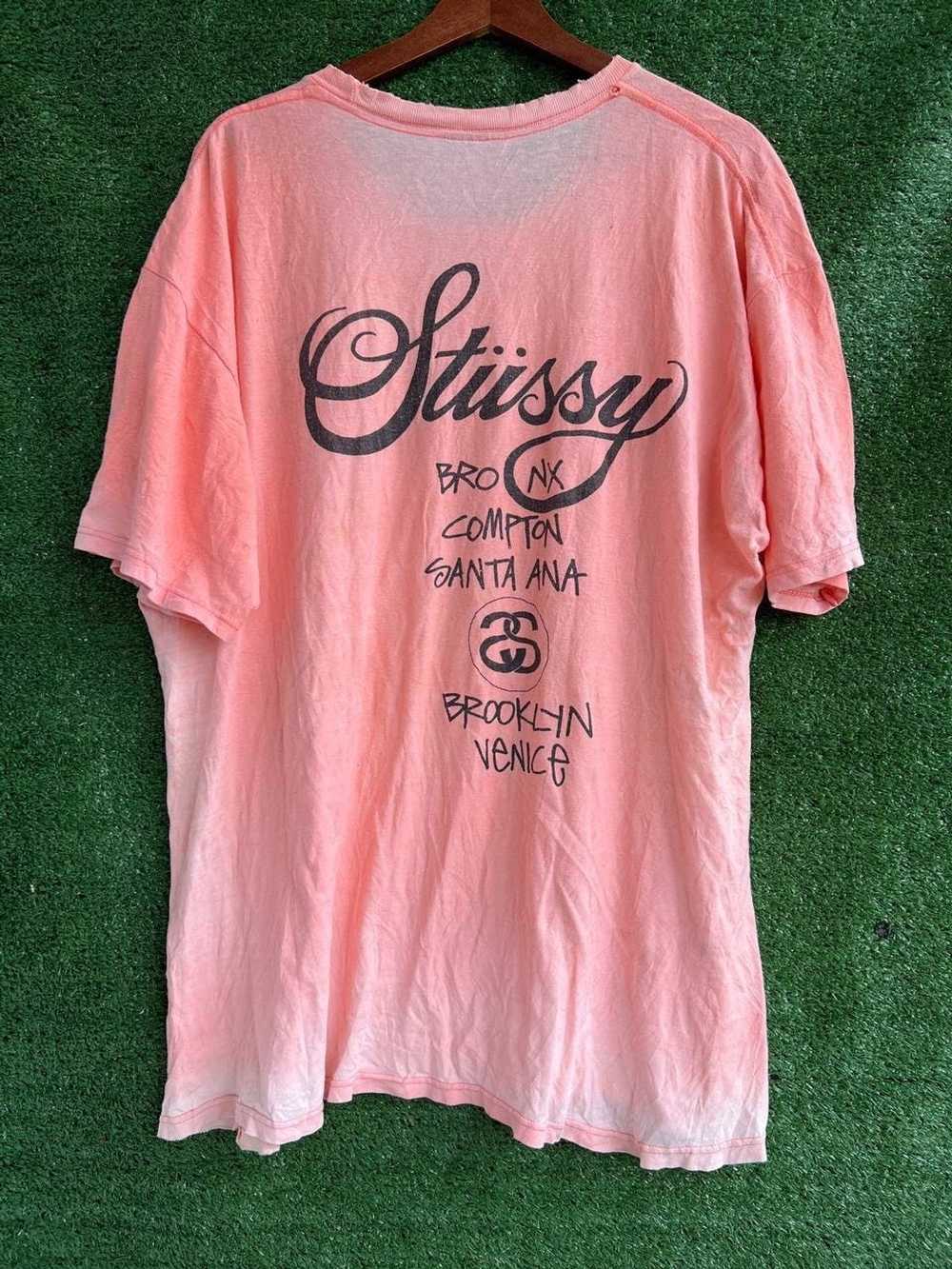 Streetwear × Stussy Distressed Stussy T shirts - image 2