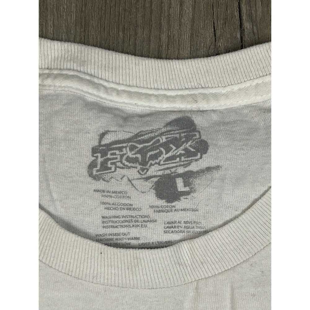 Fox Fox Racing Monster Energy Shirt Mens Large Wh… - image 3