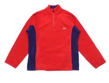 Umbro 90S Logo Fleece Jacket Vintage - image 1