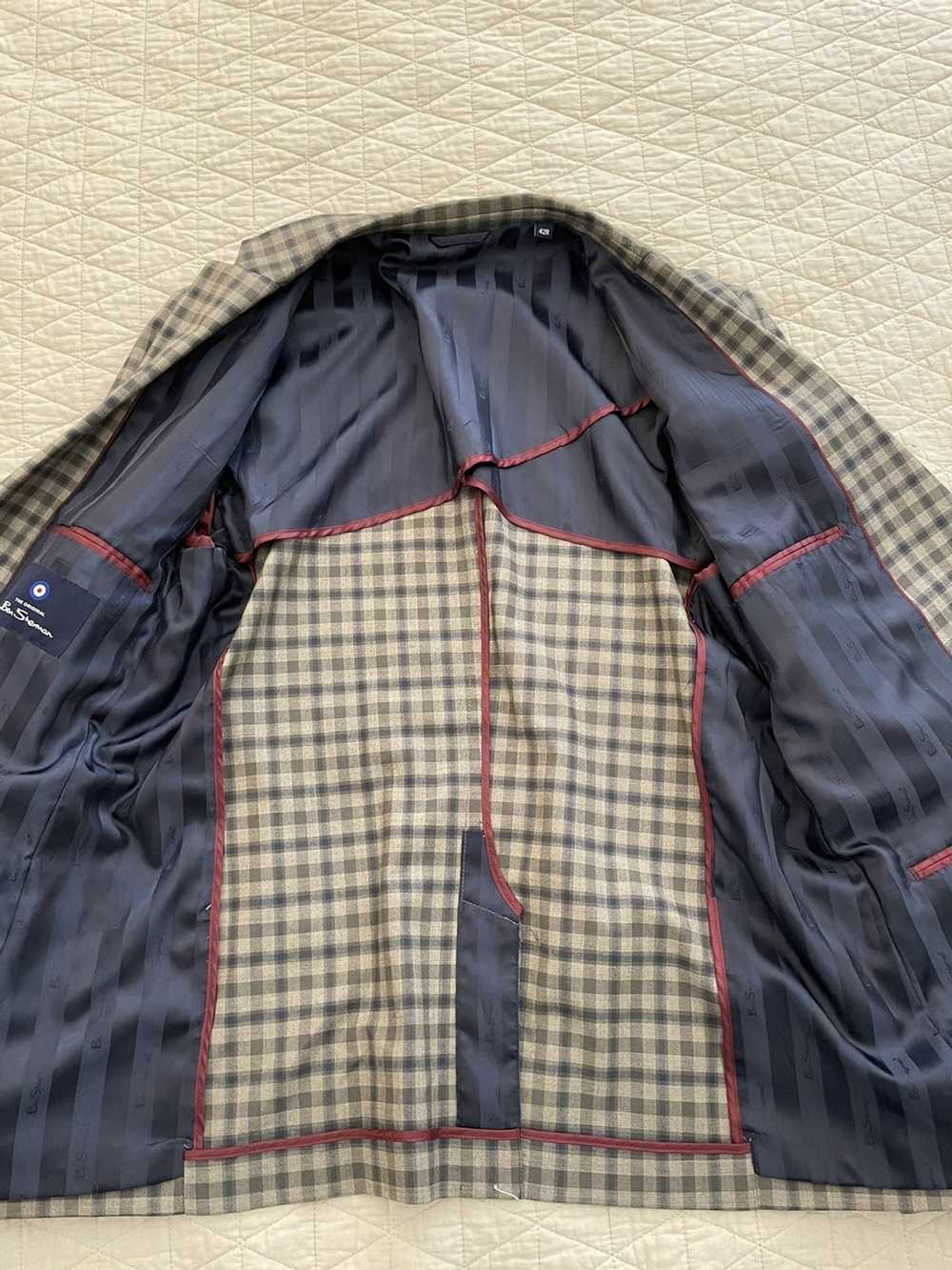 Ben Sherman Check Print Jacket - image 6