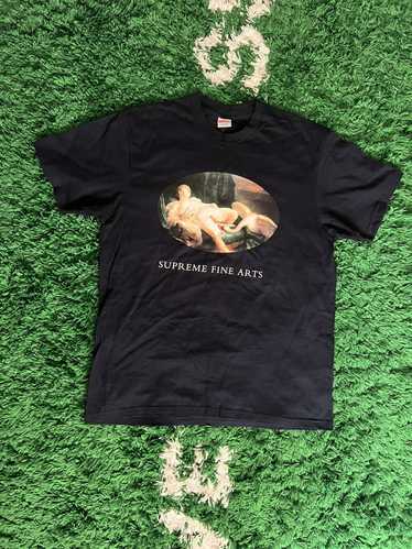 Supreme fine arts sales shirt